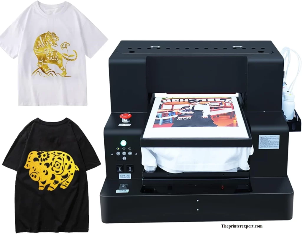 DTF DTG Printer Gilding T Shirts Transfer Film DTF Printing Machine