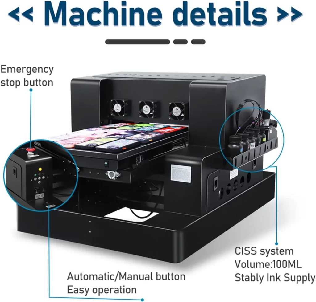 UV Printer A3 UV DTF Printer