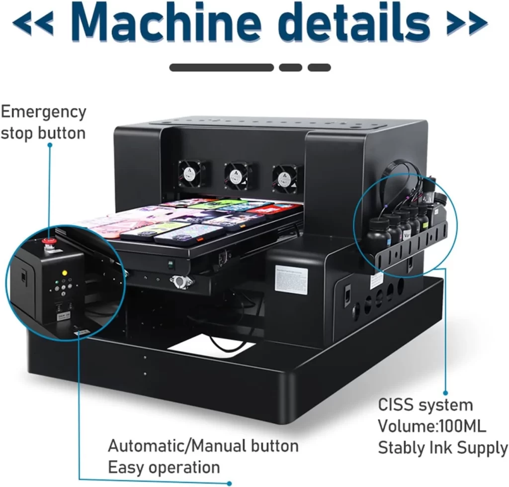 UV DTF Printer Details Machine 