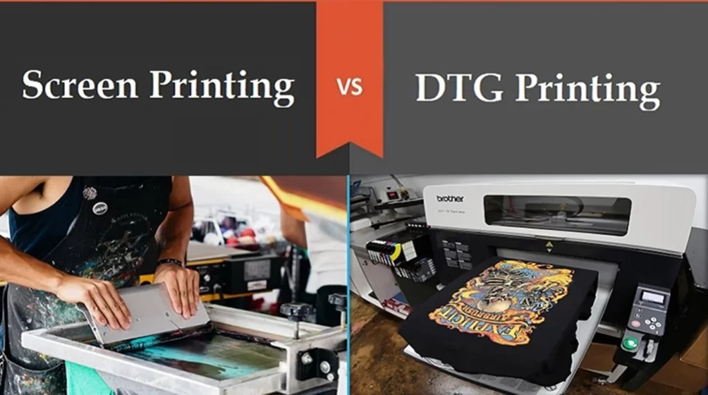 Screen Print vs DTG Which Printing Method is Right for You