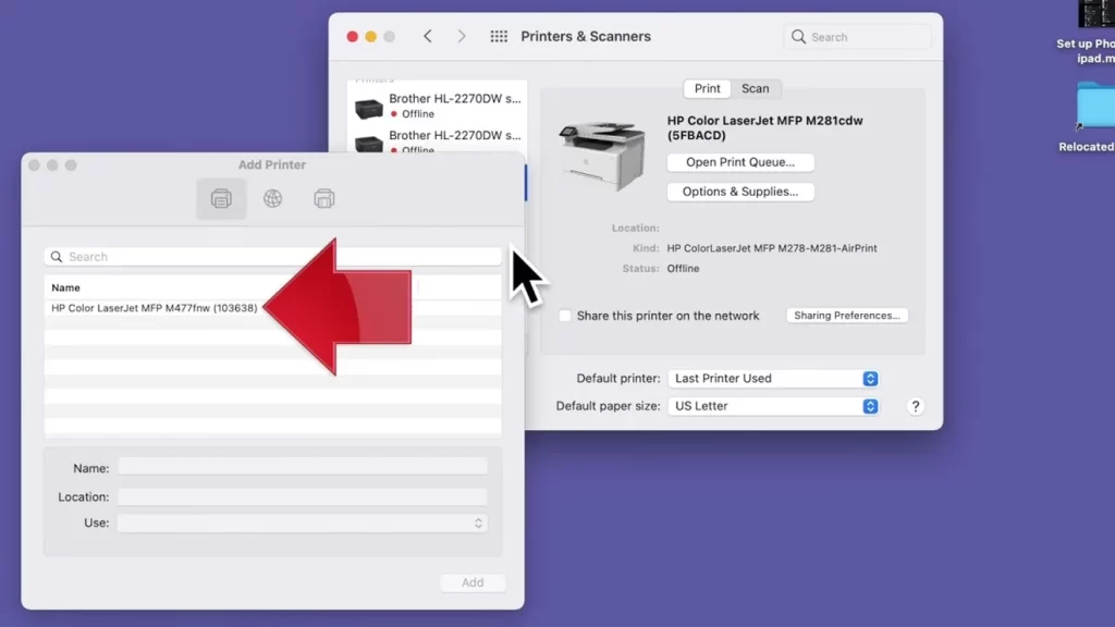 How to Add a Printer to a Mac